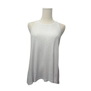 Free People white ribbed tank top